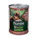 Monge BWild Grain Free Wet Lamb Adult - Консервированный корм из ягненка с тыквой и кабачками для собак различных пород (кусочки в соусе); 400 г