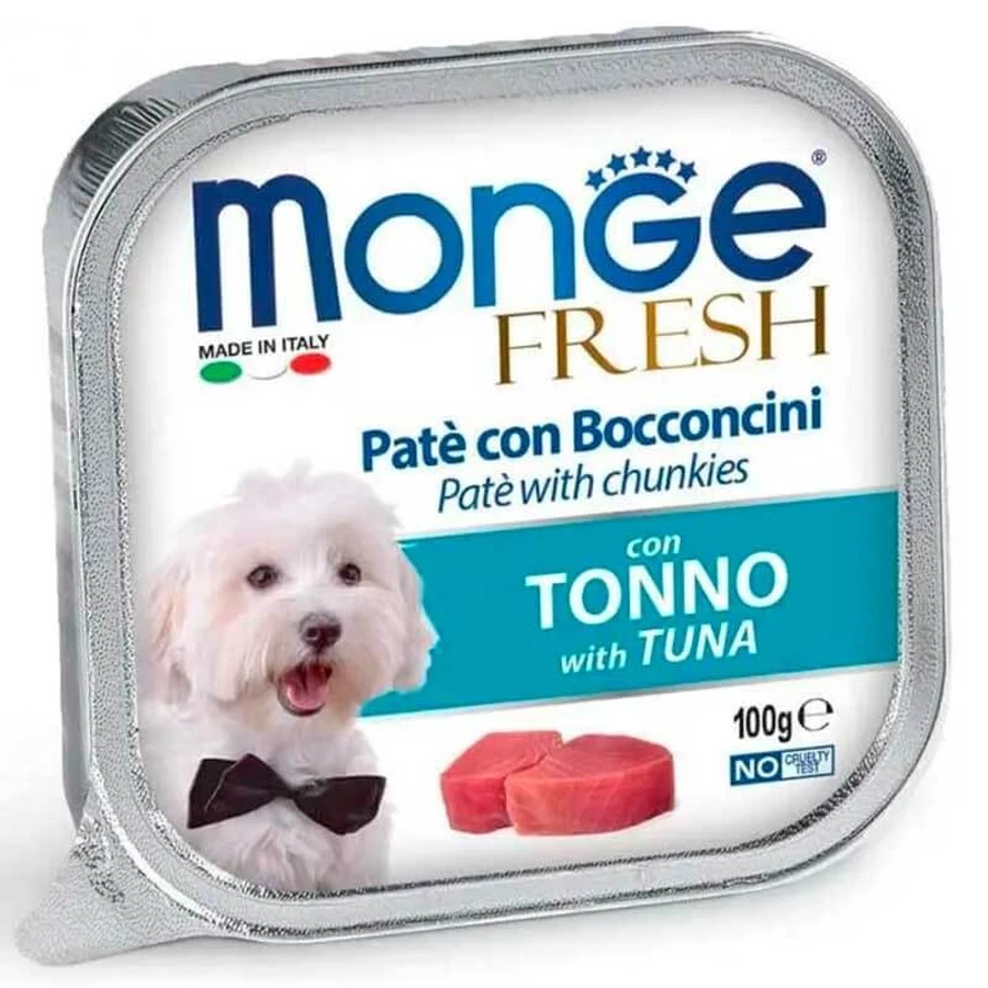 Monge DOG FRESH - Нежный паштет из тунца для собак; 100 г: цены и характеристики