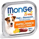 Monge DOG FRUIT - Ніжний паштет з качкою і апельсином для собак; 100 г