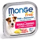 Monge DOG FRUIT - Ніжний паштет зі свининою і шматочками ананаса для собак; 100 г