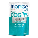 Monge Dog Grill Merluzzo - Консервований корм з тріскою для дорослих собак; 100 г