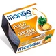 Monge Fruits Cat Adult - Вологий корм з куркою та ананасом для дорослих котів; 80 г