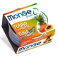Monge Fruits Cat Adult - Влажный корм с тунцом и фруктами для взрослых котов; 80 г