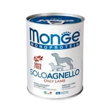 Monge Monoprotein Dog Solo Agnello 100% - Монопротеїновий паштет з ягням для собак; 400 г