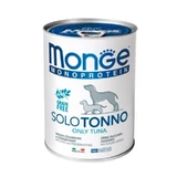 Monge Monoprotein Dog Solo Tuna 100% – Монопротеїновий паштет з тунцем для собак; 400 г