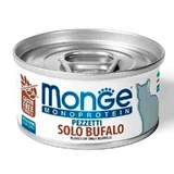 Monge Monoprotein Solo Manzo - Монопротеїнові м'ясні пластівці з буйвола для дорослих котів усіх порід; 80 г