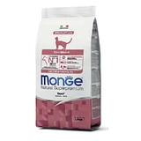 Monge Monoprotein Sterilised Cat Beef – Сухий монопротеїновий корм з яловичиною для стерилізованих котів і кішок; 1,5 кг