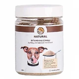 Natural (Натураль) Натуральная витаминная добавка – Микс из измельчённых лёгких, вымени, рубца, печени и сухожилий для собак; 100 г