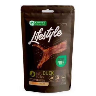 Nature's Protection (Нейчерес Протекшн) Lifestyle Snack Duck Strips – Ласощі з утки для котів; 75 г