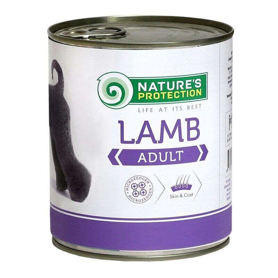 Nature's Protection Adult Lamb – Консервированный корм с мясом ягнёнка для взрослых собак всех пород; 400 г: цены и характеристики