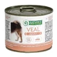 Nature's Protection Adult Veal – Консервированный корм с мясом телятины для взрослых собак всех пород; 200 г