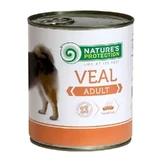 Nature's Protection Adult Veal – Консервований корм з м'ясом телятини для дорослих собак всіх порід; 400 г
