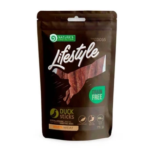 Nature's Protection Lifestyle Duck Sticks – Лакомство из сушёной утки для собак; 75 г
