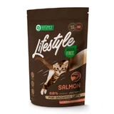 Nature's Protection Lifestyle Grain Free Salmon Kitten – Сухий беззерновий корм з лососем для кошенят; 400 г