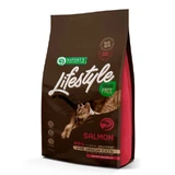 Nature's Protection Lifestyle Grain Free Salmon Senior Cats – Сухий беззерновий корм з лососем для котів похилого віку; 1,5 кг