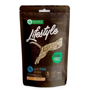Nature's Protection Lifestyle Soft Strips Fish – Лакомство из рыбы для котов; 75 г