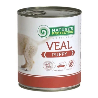 Nature's Protection Puppy Veal – Консервований корм з м'ясом телятини для цуценят; 400 г