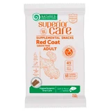 Nature's Protection Superior Care Red Coat Hypoallergenic Oral Care – Беззернові ласощі с лососем для собак з рудим кольором шерсті; 150 г
