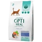 OptiMeal Complete Dry Pet Food Salmon – Сухий корм с лососем для стерилізованих котів; 4 кг