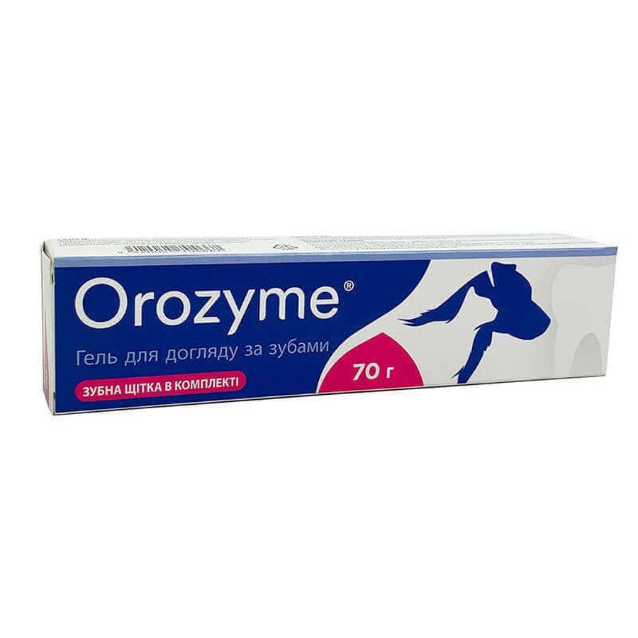Orozyme (Орозім) - Гель для догляду за порожниною рота вихованців різних видів; 70 г: ціни та характеристики