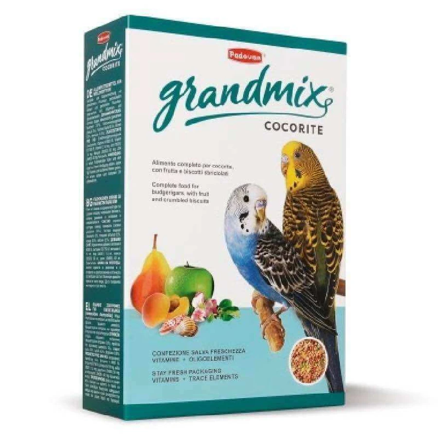 Padovan (Падован) Grandmix cocorite - Основний корм для хвилястих папуг; 400 г: ціни та характеристики