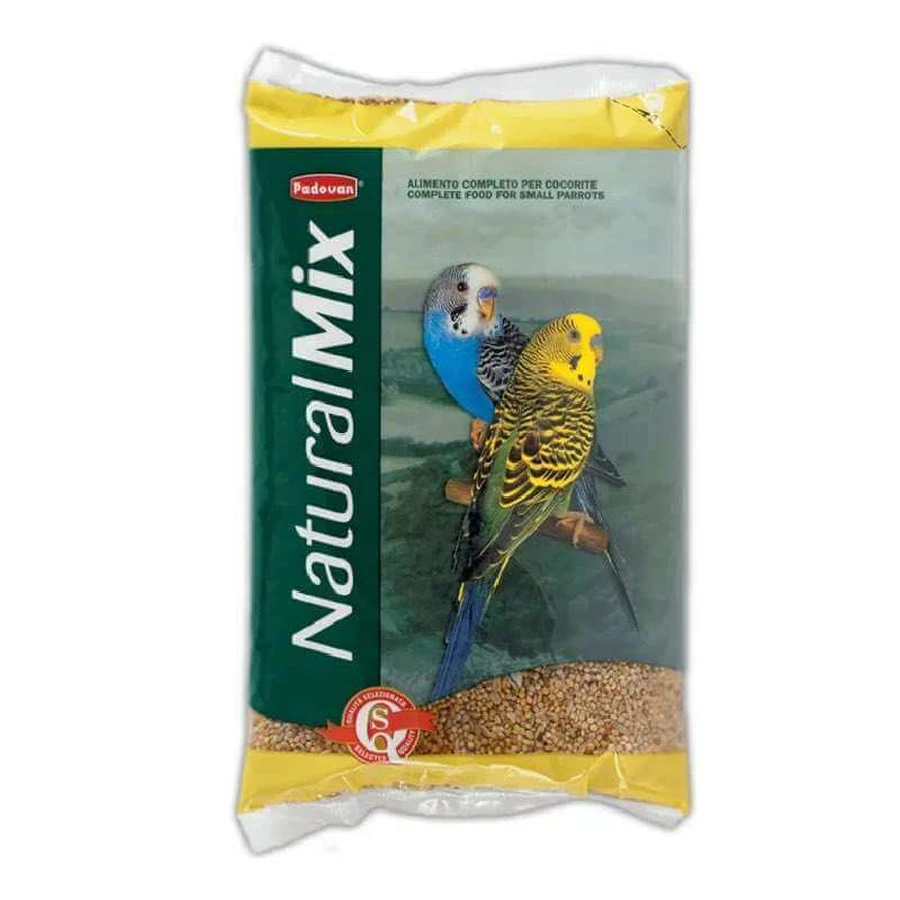 Padovan (Падован) Naturalmix Cocorite - Корм для хвилястих папуг; 1 кг: ціни та характеристики