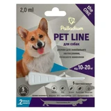 Palladium (Палладиум) Pet Line The One Dog - Противопаразитарные капли на холку от блох, клещей и гельминтов для собак; 10-20 кг