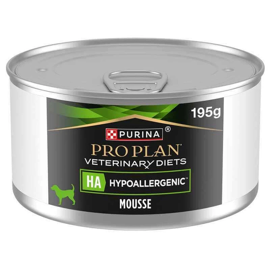 Pro Plan Veterinary Diets (Про План Ветеринарі Дієтс) HA Hypoallergenic Canine - Влажный корм для улучшения пищеварения у щенков и взрослых собак (мусс); 195 г: цены и характеристики