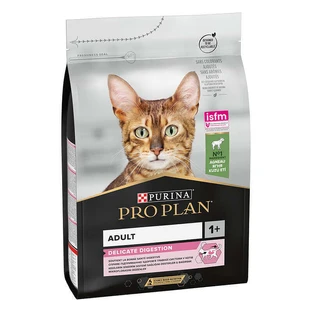 Purina Pro Plan Delicate Adult Lamb - Сухой корм с ягненком для котов с чувствительным пищеварением; 3 кг