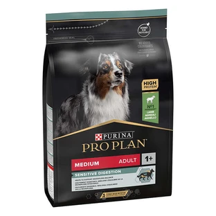 Purina Pro Plan Medium Sensitive Digestion Adult – Сухий корм з ягням для дорослих собак середніх порід; 3 кг