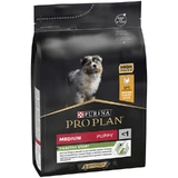 Purina Pro Plan Puppy Medium Chicken - Сухий корм для цуценят собак середніх порід з куркою; 3 кг