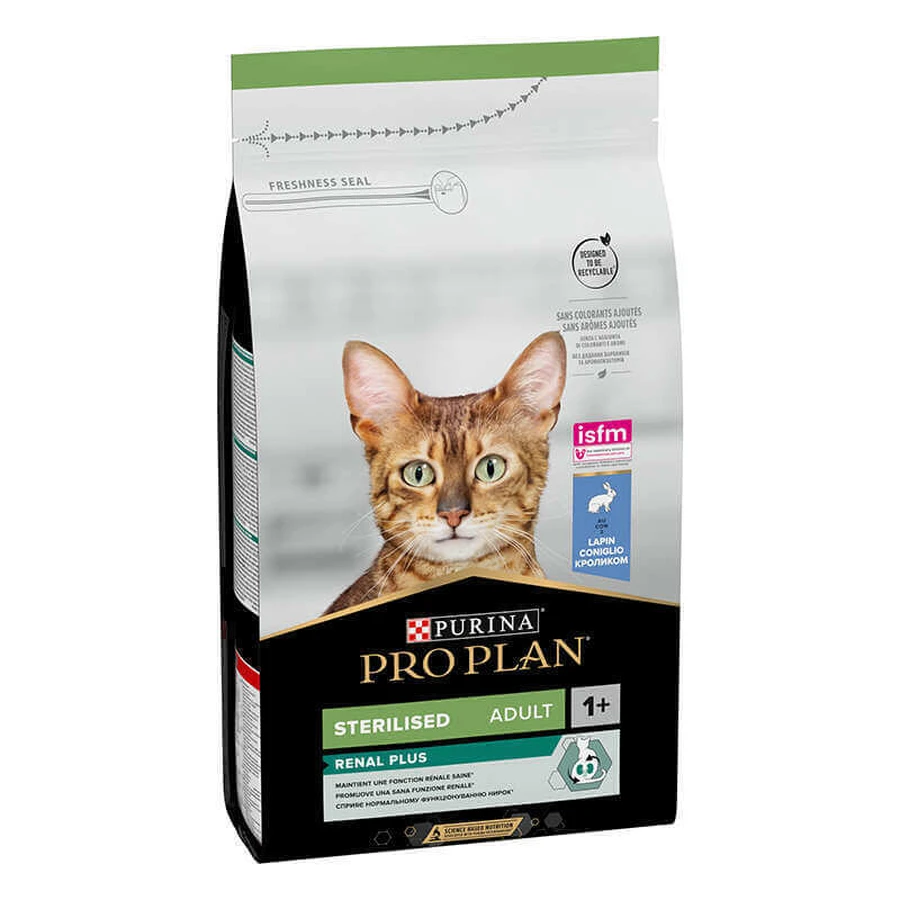 Purina Pro Plan Sterilised - Сухий корм з куркою та кроликом для стерилізованих котів; 1,5 кг: ціни та характеристики