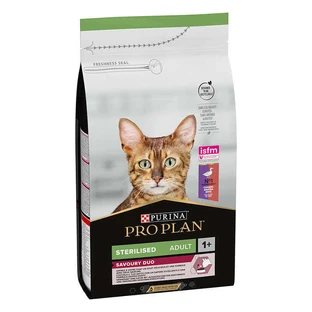 Purina Pro Plan Sterilised Adult Duck with Liver - Сухий корм з качкою і печінкою для стерилізованих котів; 1,5 кг