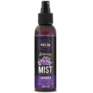 Reliq (Релик) Botanical Mist-Lavender - Спрей-одеколон с ароматом лаванды для ухода и увлажнения шерсти собак и котов; 120 мл