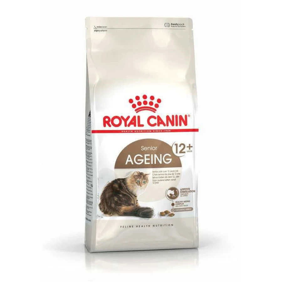 Royal Canin (Роял Канин) Ageing 12+ - Сухой корм с птицей для стареющих котов; 2 кг: цены и характеристики