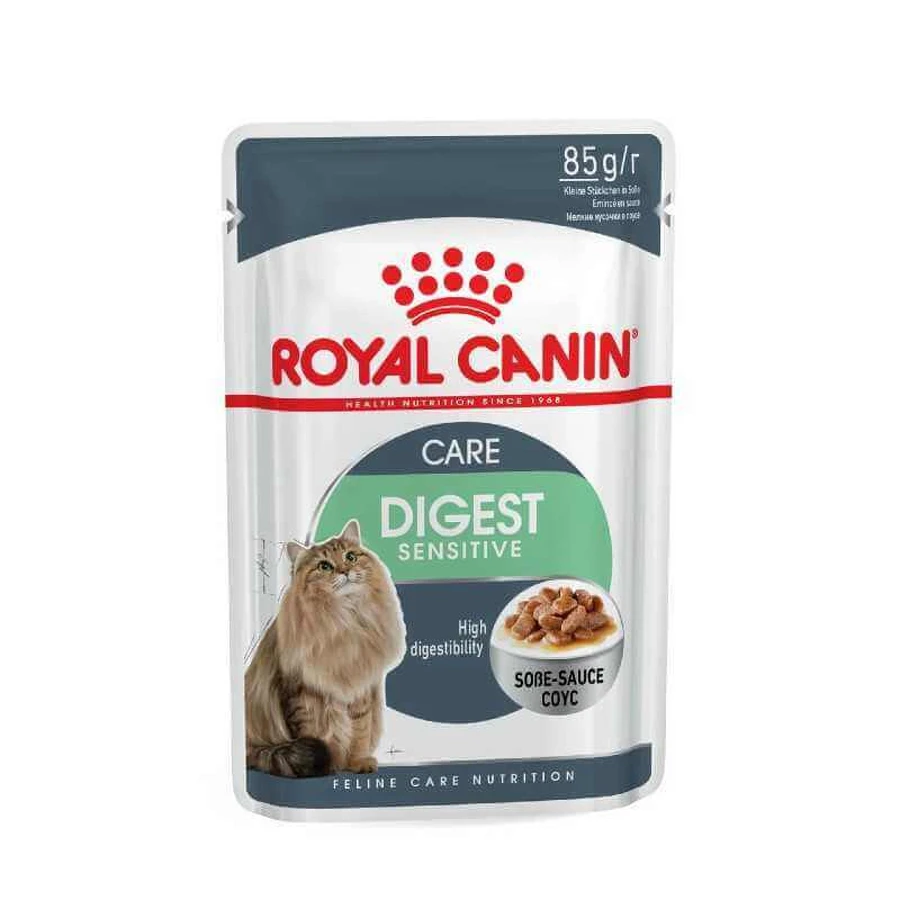 Royal Canin Digestive Care - Консервированный корм для кошек с чувствительным пищеварением (кусочки в соусе); 85 г: цены и характеристики