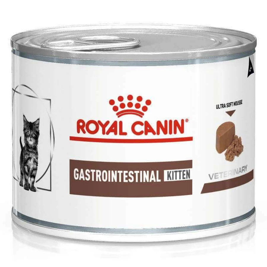 Royal Canin Gastrointestinal Kitten - Консервированный корм, диета для котят при расстройствах пищеварения (мусс); 195 г: цены и характеристики