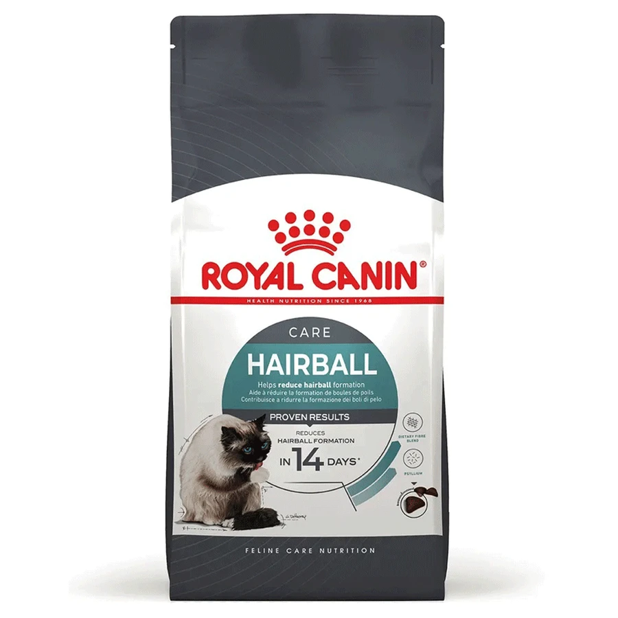 Royal Canin Hairball Care - Сухой корм с птицей для интенсивного выведения комочков шерсти у котов; 400 г: цены и характеристики