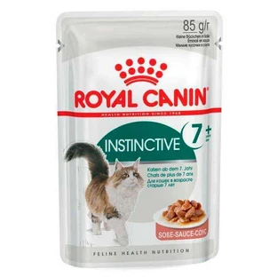 Royal Canin Instinctive 7+ - Консервований корм для котів старше 7 років (шматочки в соусі); 85 г