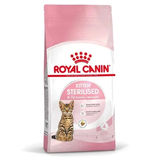 Royal Canin Kitten Sterilised - Сухий корм з птицею для кошенят після стерилізації; 400 г