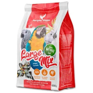Перлина степу Large Mix - Зернова суміш для великих папуг; 600 г