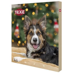 Trixie - Різдвяний адвент-календар з ласощами для собак; 30х34х3,5 см