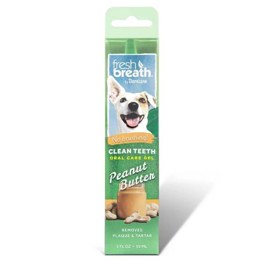 TropiClean (Тропіклін) Oral Care Gel Peanut Butter - Гель для чищення зубів з ароматом арахісового масла для собак; 59 мл: ціни та характеристики