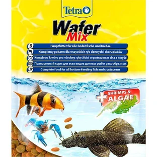 Tetra (Тетра) Wafer Mix - Корм для риб, що мешкають на дні та ракоподібних; 12/15 г