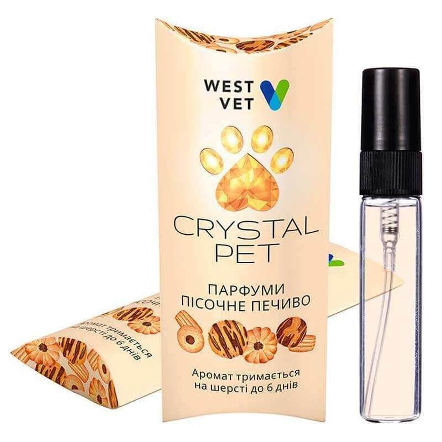 West Vet Crystal Pet - Парфюм Песочное печенье для собак и кошек; 5 мл: цены и характеристики