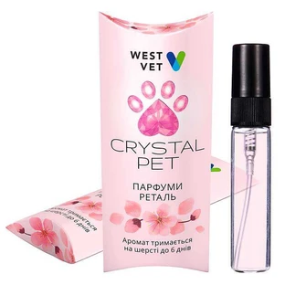 West Vet Crystal Pet - Парфуми Реталь для собак і котів; 5 мл