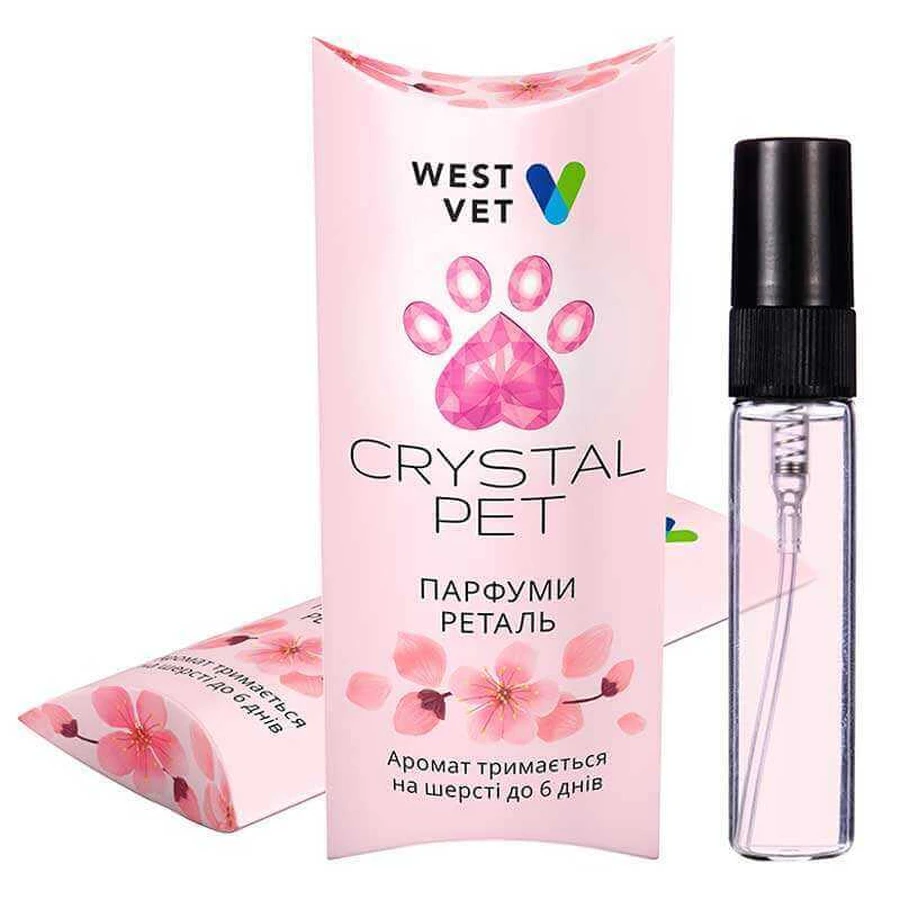 West Vet Crystal Pet - Парфуми Реталь для собак і котів; 5 мл: ціни та характеристики