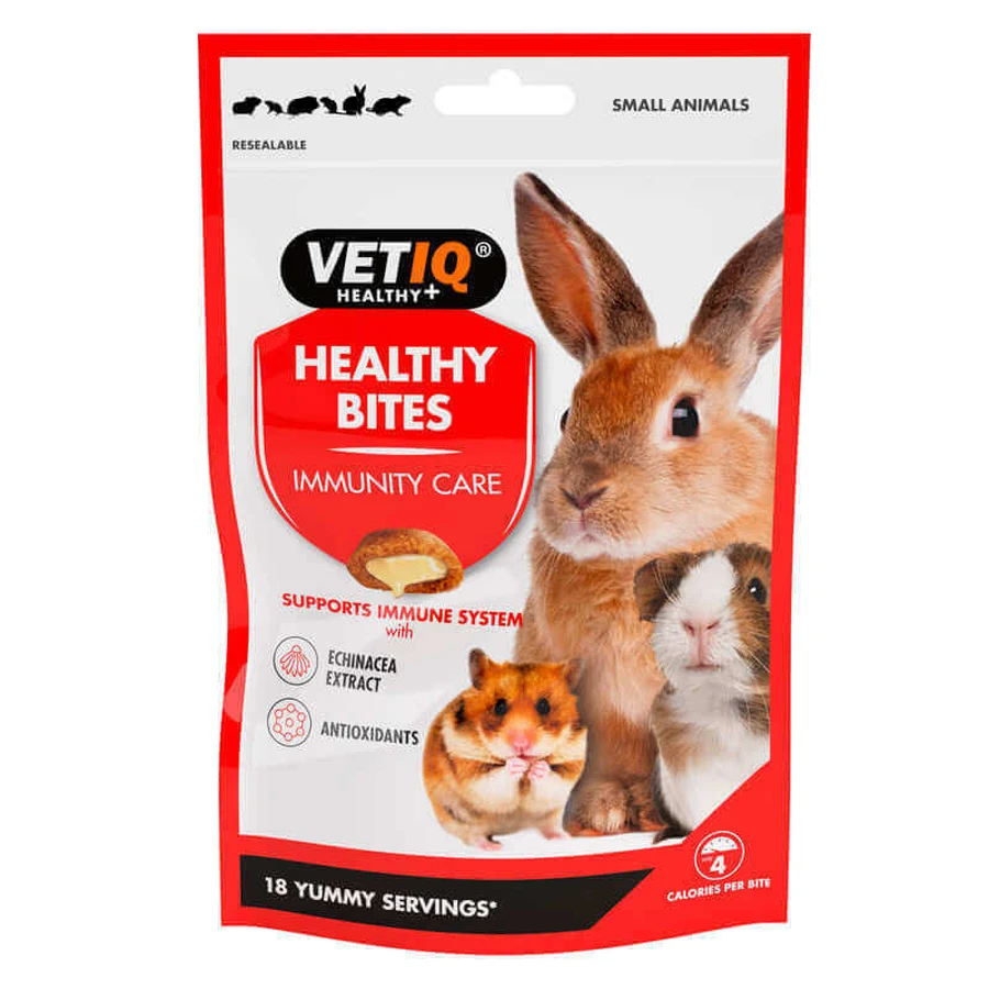 VetIQ Healthy Bites Immunity - Лакомства с эхинацеей для повышения иммунитета грызунов; 30 г: цены и характеристики