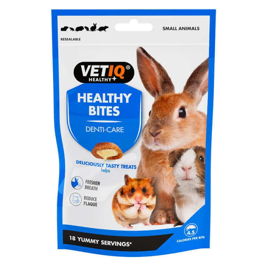 VetIQ Healthy Bites Dental - Ласощі вітамінні для очищення порожнини рота у гризунів; 30 г: ціни та характеристики