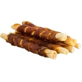 Trixie (Трикси) Denta Fun Buffalo Chewing Rolls – Жевательные палочки с мясом буйвола для чистки зубов для собак; 70 г / 12 см (5 шт)